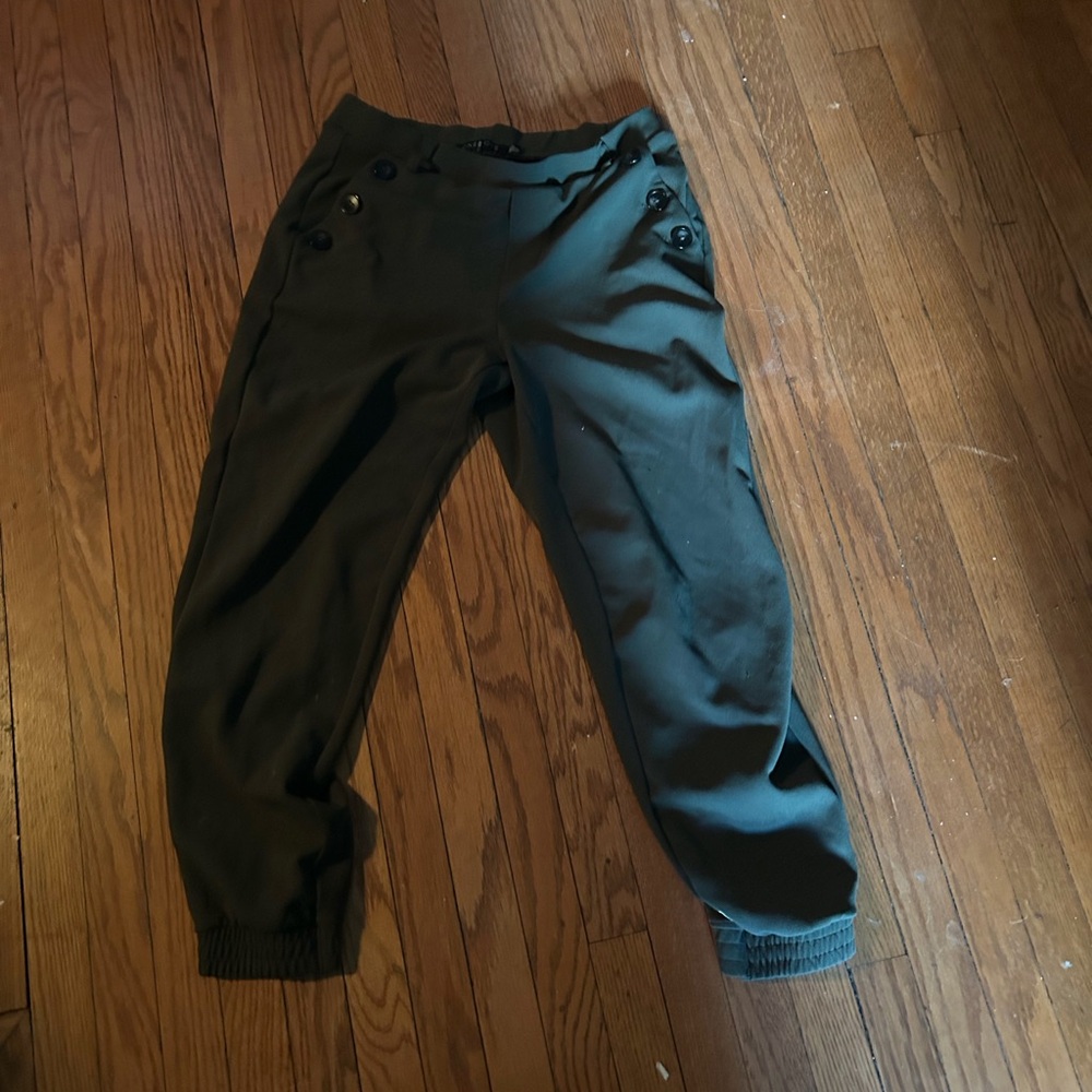 Womens green pants